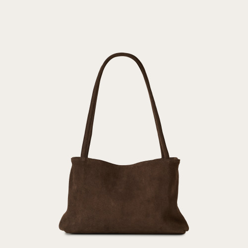 Eva Bag M, brown velvet | Balagan Studio