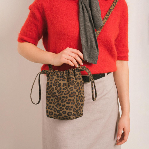 Dima Bag S, leopard | Balagan Studio