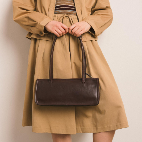 Baguette Bag M, deep brown | Balagan Studio