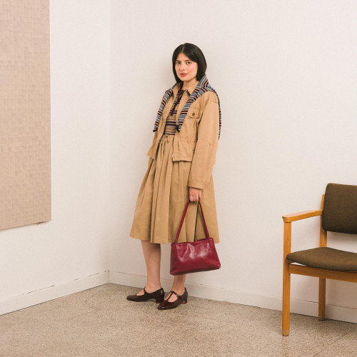 Eva Bag M, claret| Balagan Studio