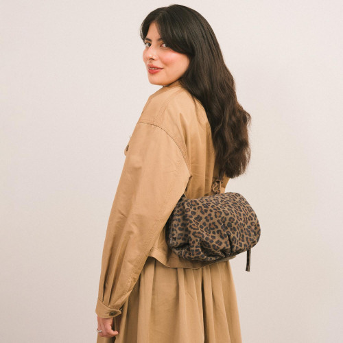 Plis Bag M, leopard | Balagan Studio