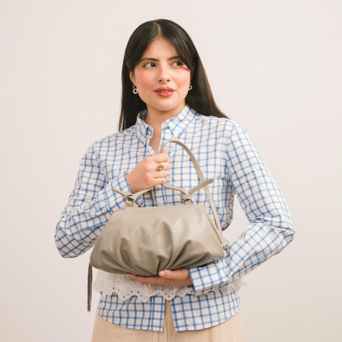 Plis Bag M, beige | Balagan Studio
