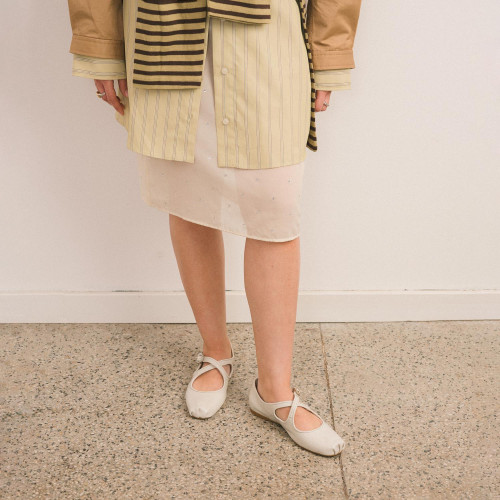 Doris Ballerina, cream gloss | Balagan Studio