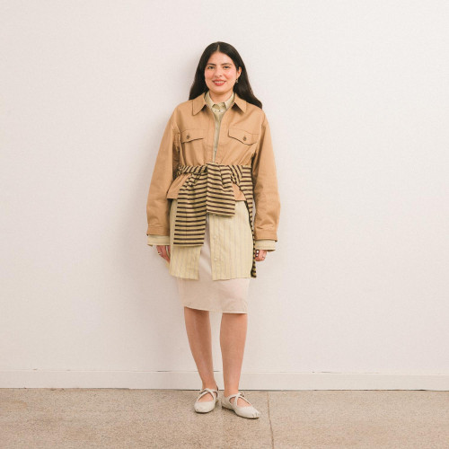 Doris baleriny, kremowy połysk | Balagan Studio