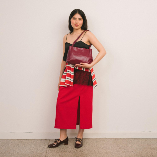 Greta Heels, glossy bordo | Balagan Studio