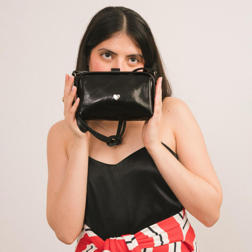 Rofe Bag S Wild Heart, black | Balagan Studio