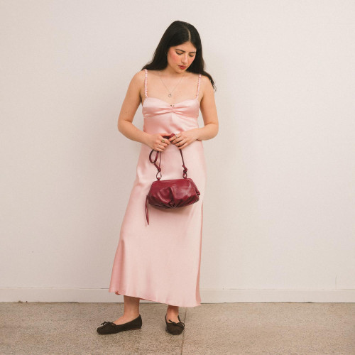 Plis Bag S, claret | Balagan Studio