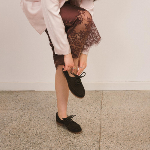 Tefer Flats, dark chocolate velvet | Balagan Studio