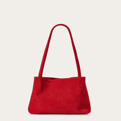 Eva Bag M, red velvet | Balagan Studio