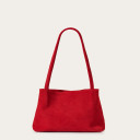 Eva Bag M, red velvet