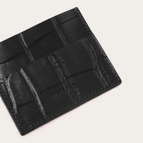 Card Holder, black croce | Balagan Studio