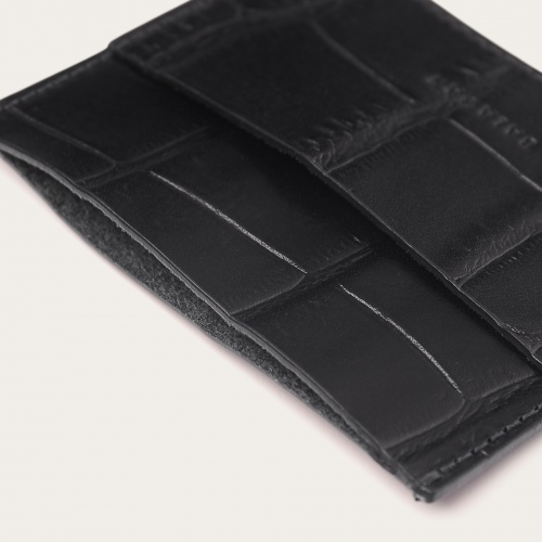 Card Holder, black croce | Balagan Studio