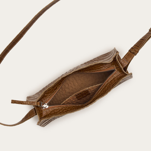 Minnie Bag S, caramel croco | Balagan Studio