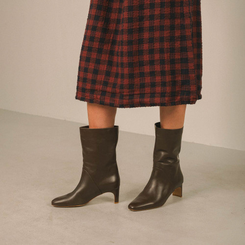 Adina Boots, deep brown | Balagan Studio