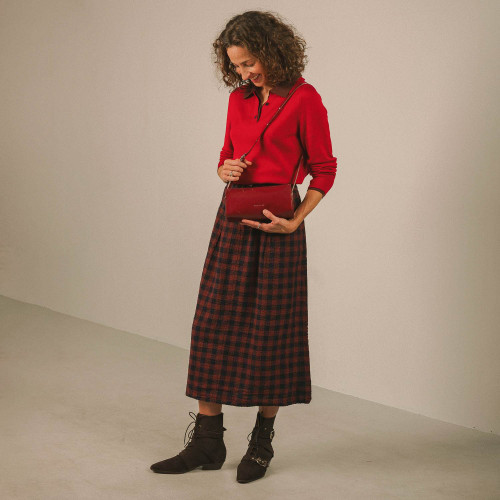 Aster Boots, dark chocolate velvet | Balagan Studio