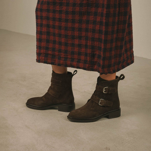 Anya boots, deep brown | Balagan Studio