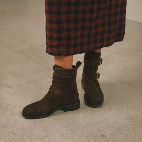 Anya boots, deep brown | Balagan Studio
