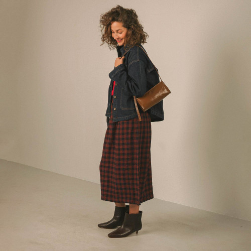 Vared Boots, brown croco | Balagan Studio