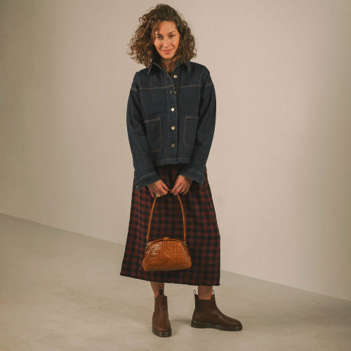 Tiul Boots, waxed brown I Balagan Studio