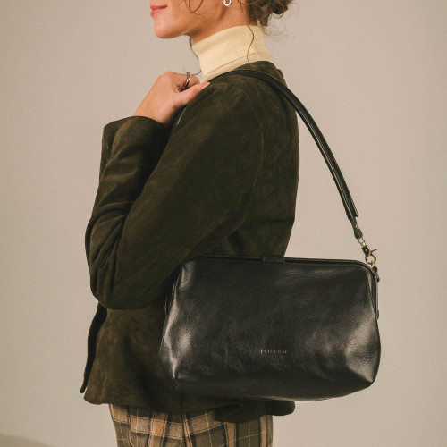 Rofe Bag L, glossy black | Balagan Studio