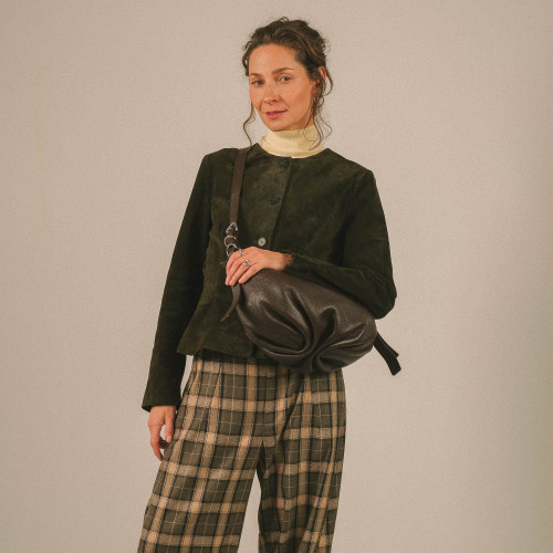 Paloma Bag M, deep brown | Balagan Studio