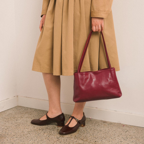 Marlene Heels, glossy bordo | Balagan Studio