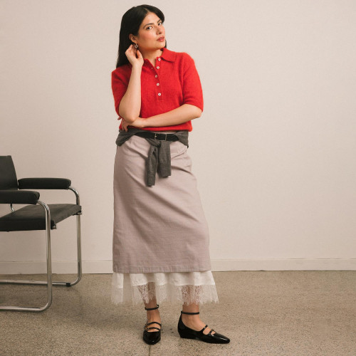 Blanche baleriny, czarny połysk | Balagan Studio