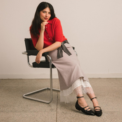 Blanche Ballerina,  glossy black | Balagan Studio