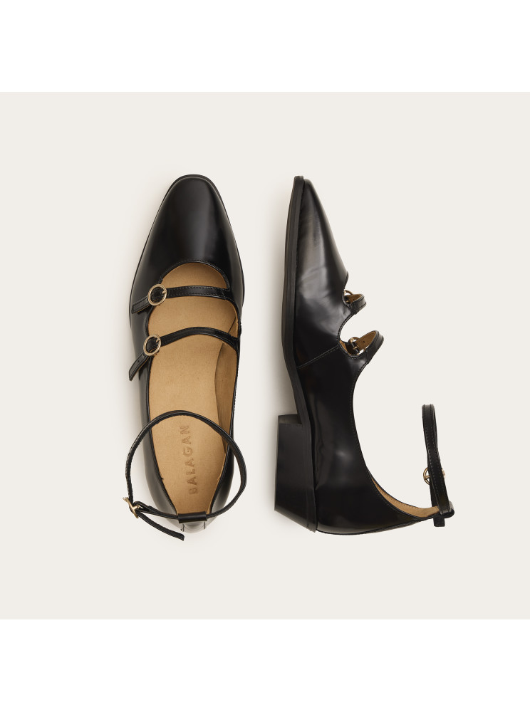Blanche Ballerina,  glossy black | Balagan Studio