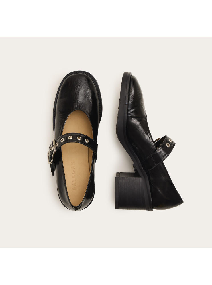 Matilda Heels, glossy black | Balagan Studio