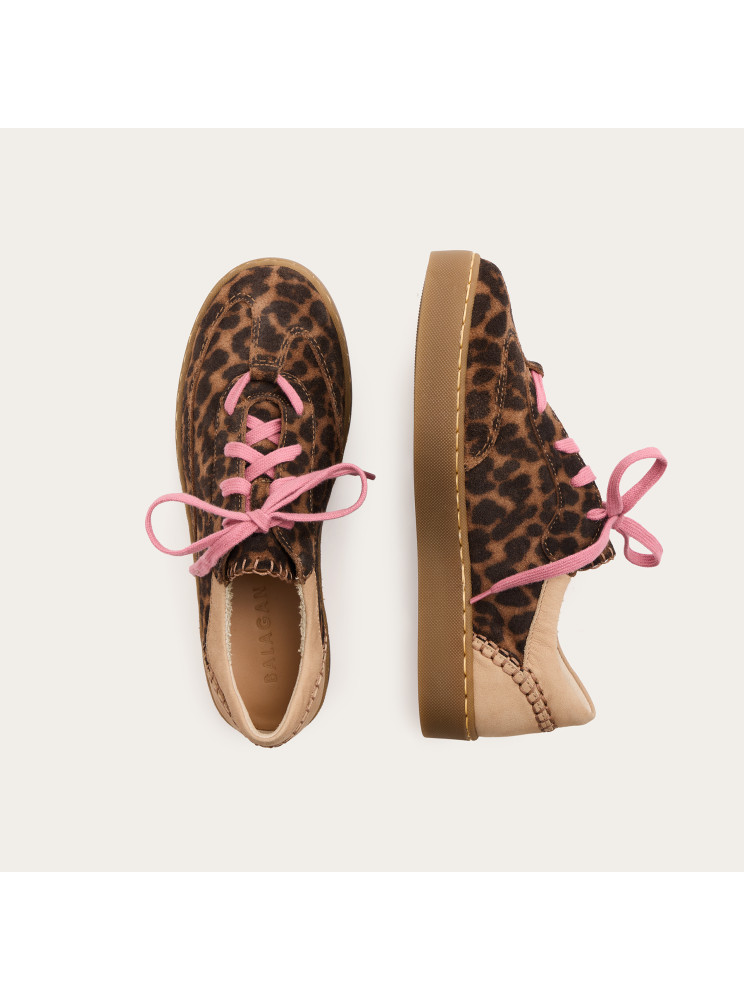 Aluf sneakersy, cętki welur | Balagan Studio