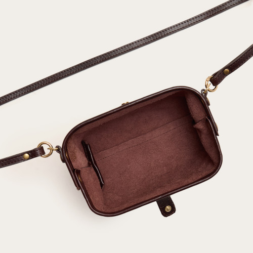 Rofe Bag S, deep brown | Balagan Studio