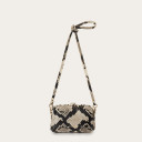 Rofe Bag S, off white pyton pattern