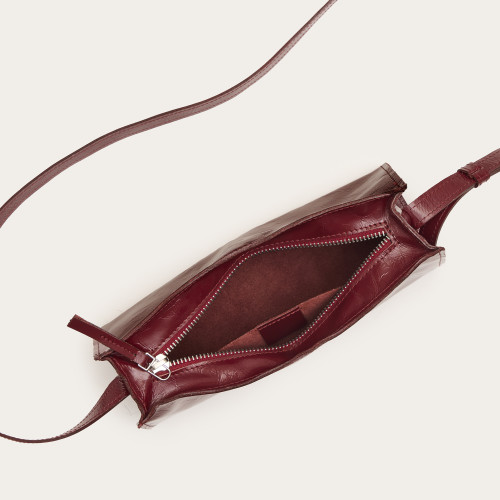 Minnie Bag S, glossy bordo | Balagan Studio