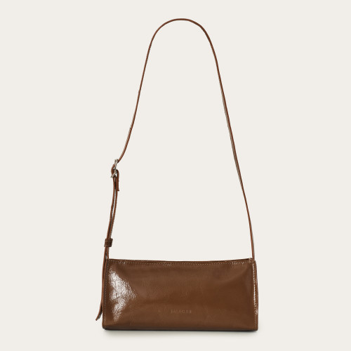 Minnie Bag S, glossy brown | Balagan Studio
