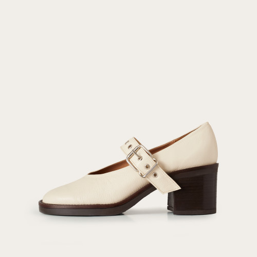 Matilda Heels, cream | Balagan Studio