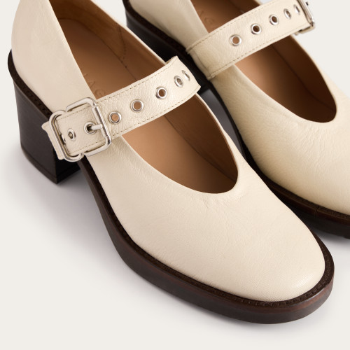 Matilda Heels, cream | Balagan Studio