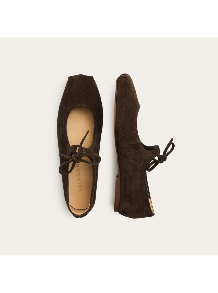 Batsheva Ballerina, dark chocolate velvet | Balagan Studio