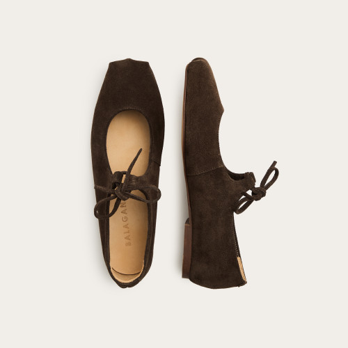 Batsheva Ballerina, dark chocolate velvet | Balagan Studio