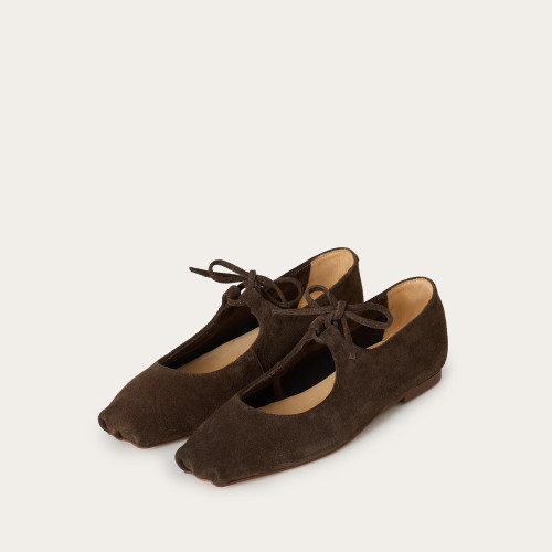 Batsheva Ballerina, dark chocolate velvet | Balagan Studio