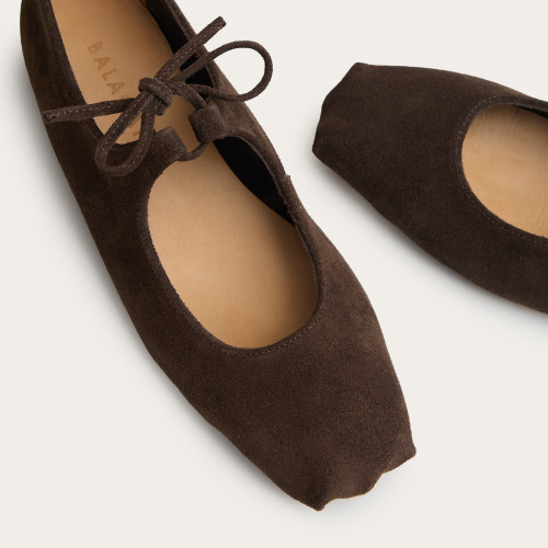 Batsheva Ballerina, dark chocolate velvet | Balagan Studio