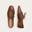 Roma Ballerina, caramel croco