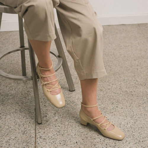 Alis Heels, beige | Balagan Studio