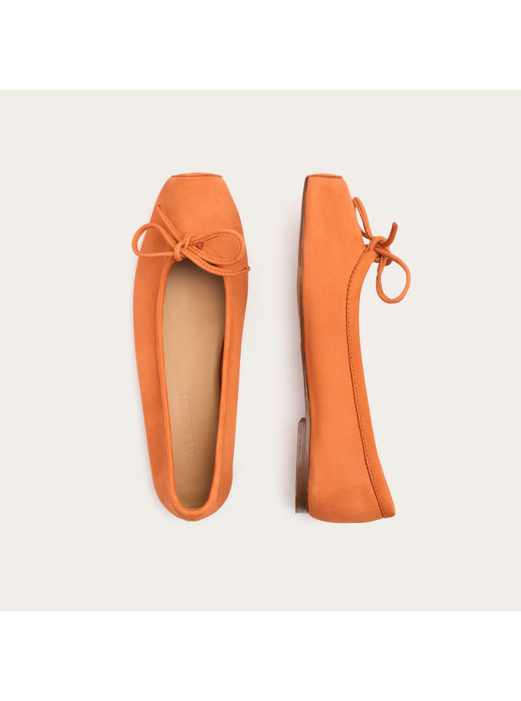 Prima baleriny, brzoskwiniowy nubuk | Balagan Studio