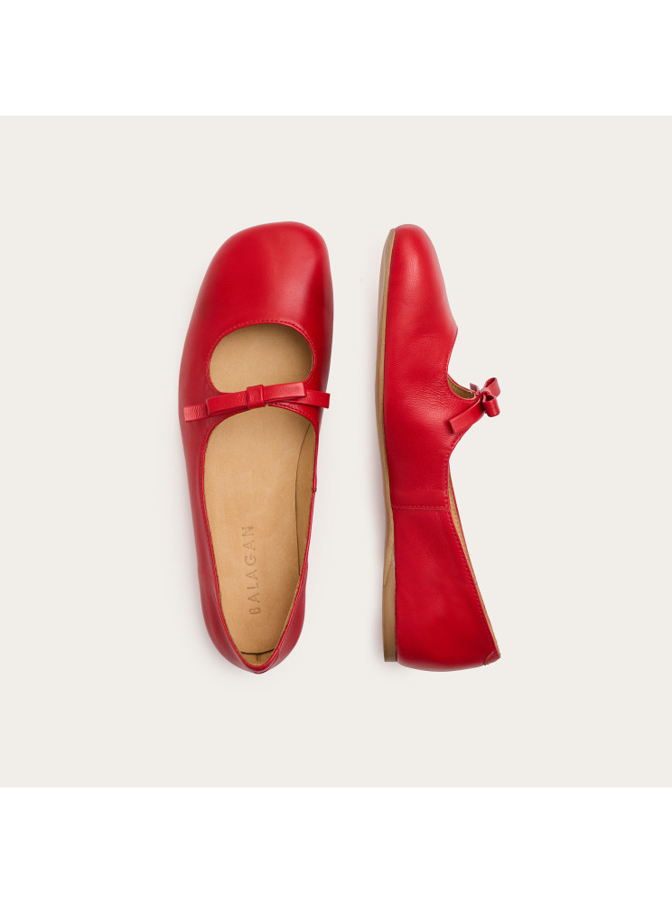 Amalia baleriny, czerwony | Balagan Studio