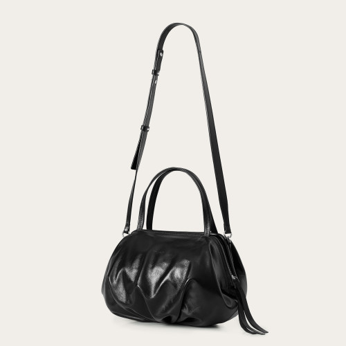 Nuvola Bag L, glossy black | Balagan Studio