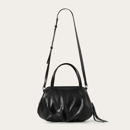Nuvola Bag L, glossy black | Balagan Studio