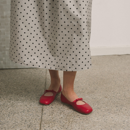 Amalia baleriny, czerwony | Balagan Studio