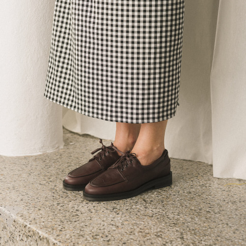 Yacht Flats, deep brown | Balagan Studio