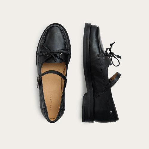 Josie Flats, black | Balagan Studio